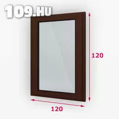 Fa ablak fix 120 x 120 cm