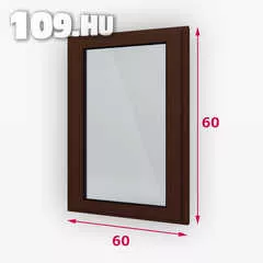 Fa ablak fix 60 x 60 cm